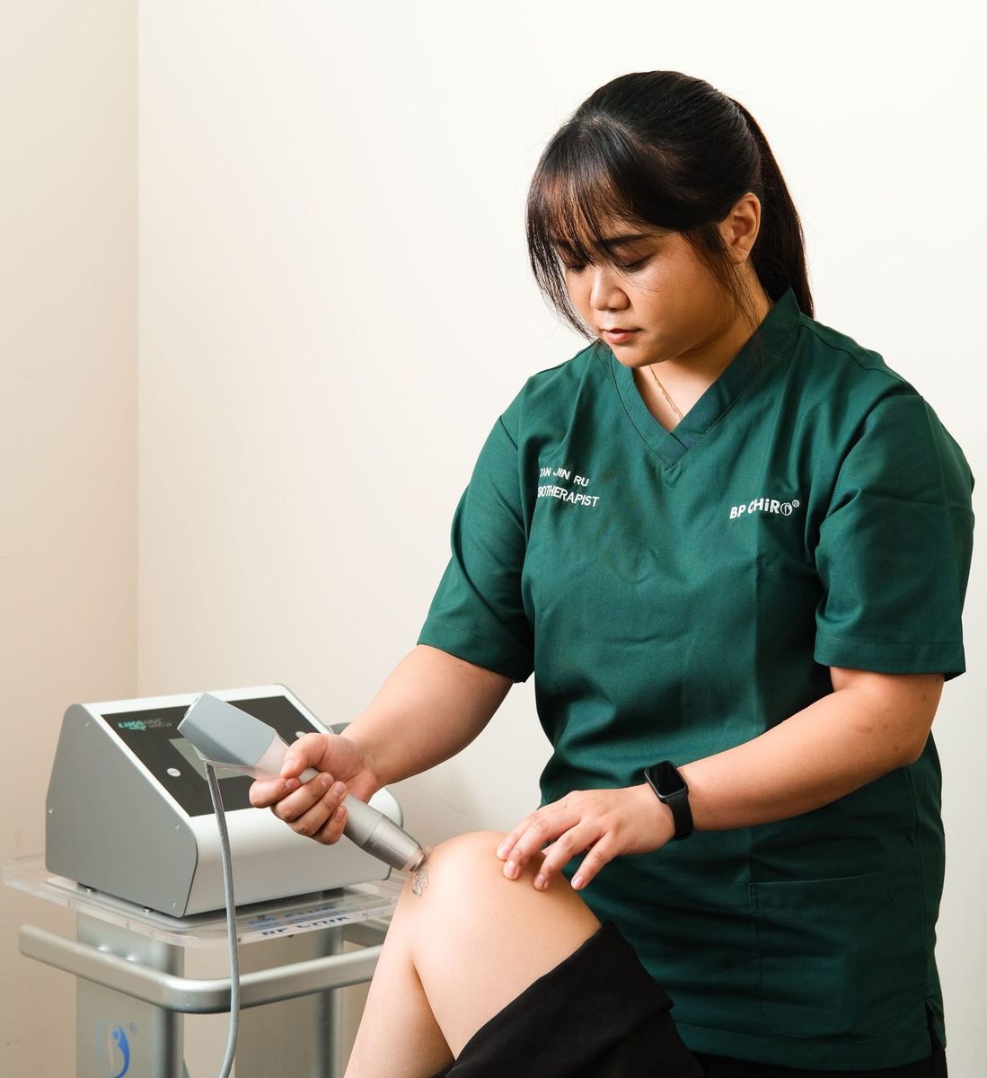 Treatment at BP Chiro Uda Utama