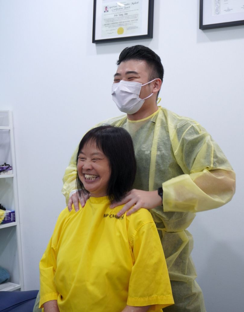 Treatment at BP Chiro Uda Utama